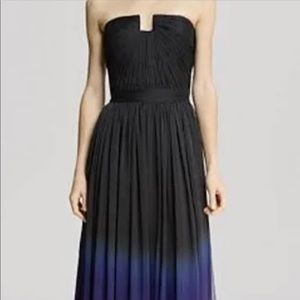Halston Heritage ombré gown, size 8